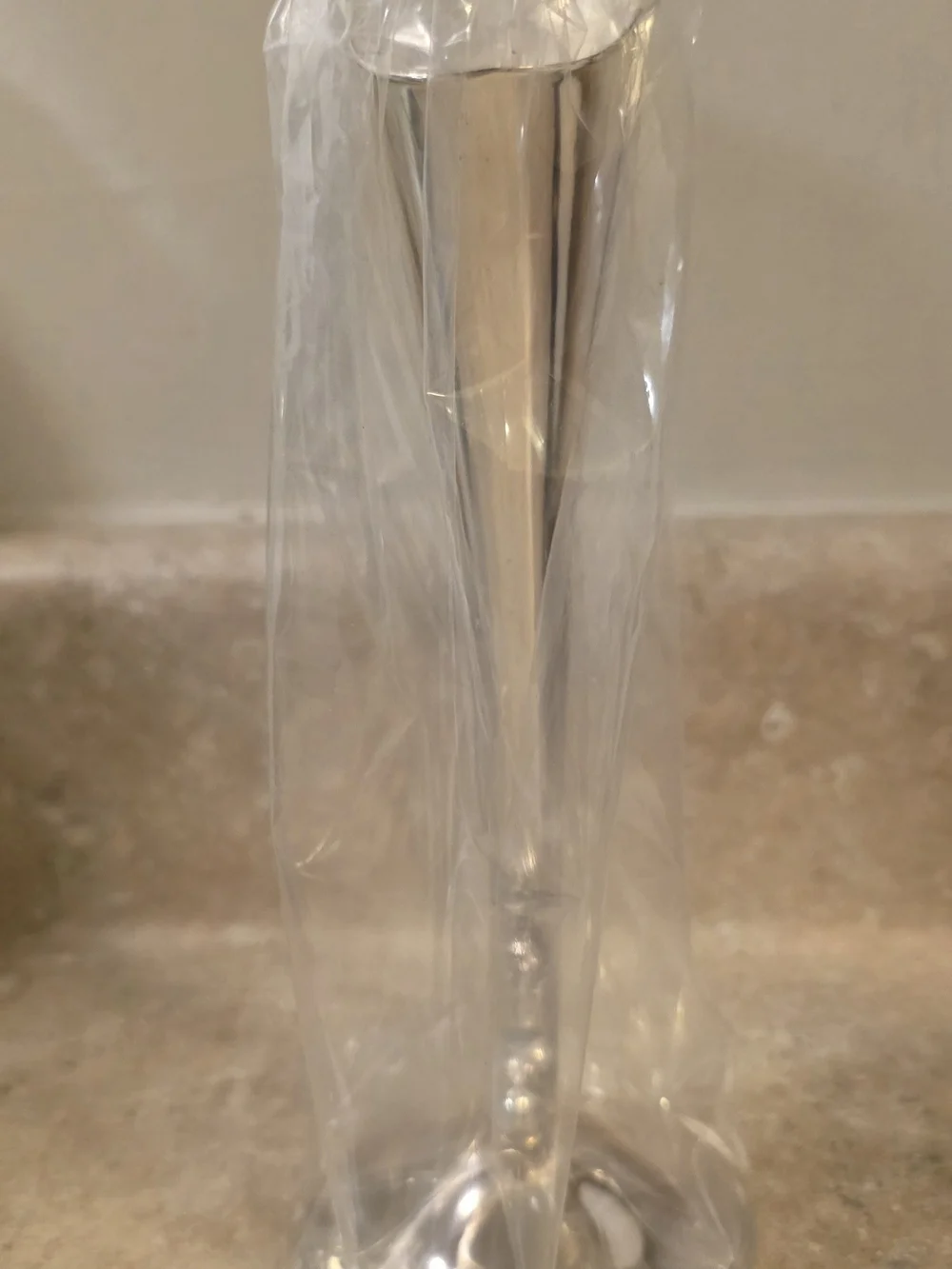 NIB Vintage Godinger Silver Calla Lily Bud Vase New Old Stock